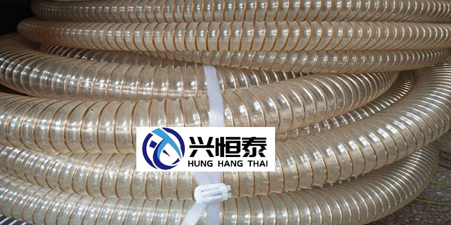 Ống Hút Bụi PU Lõi Thép Mạ Đồng Ở Bình Dương